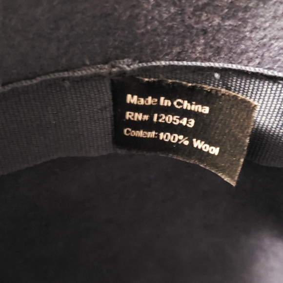 Blue wool hat - Picture 4 of 4